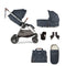 Mamas & Papas Flip XT³ 6 Piece Essentials Bundle in Navy Flannel Travel Systems 9461FB200 5057232595991
