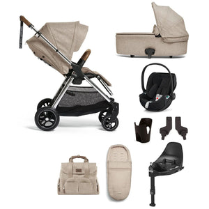 You added <b><u>Mamas & Papas Flip XT³ 8 Piece Essentials Bundle with Car Seat in Biscuit</u></b> to your cart.