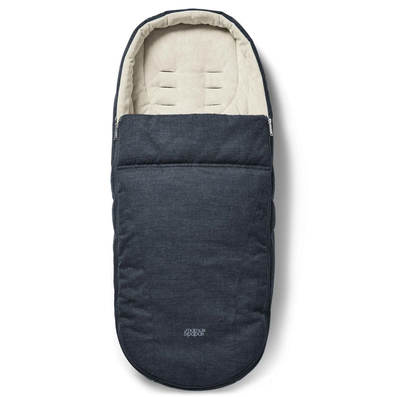 Mamas & Papas Flip XT³ 8 Piece Essentials Bundle with Car Seat in Navy Flannel Travel Systems
