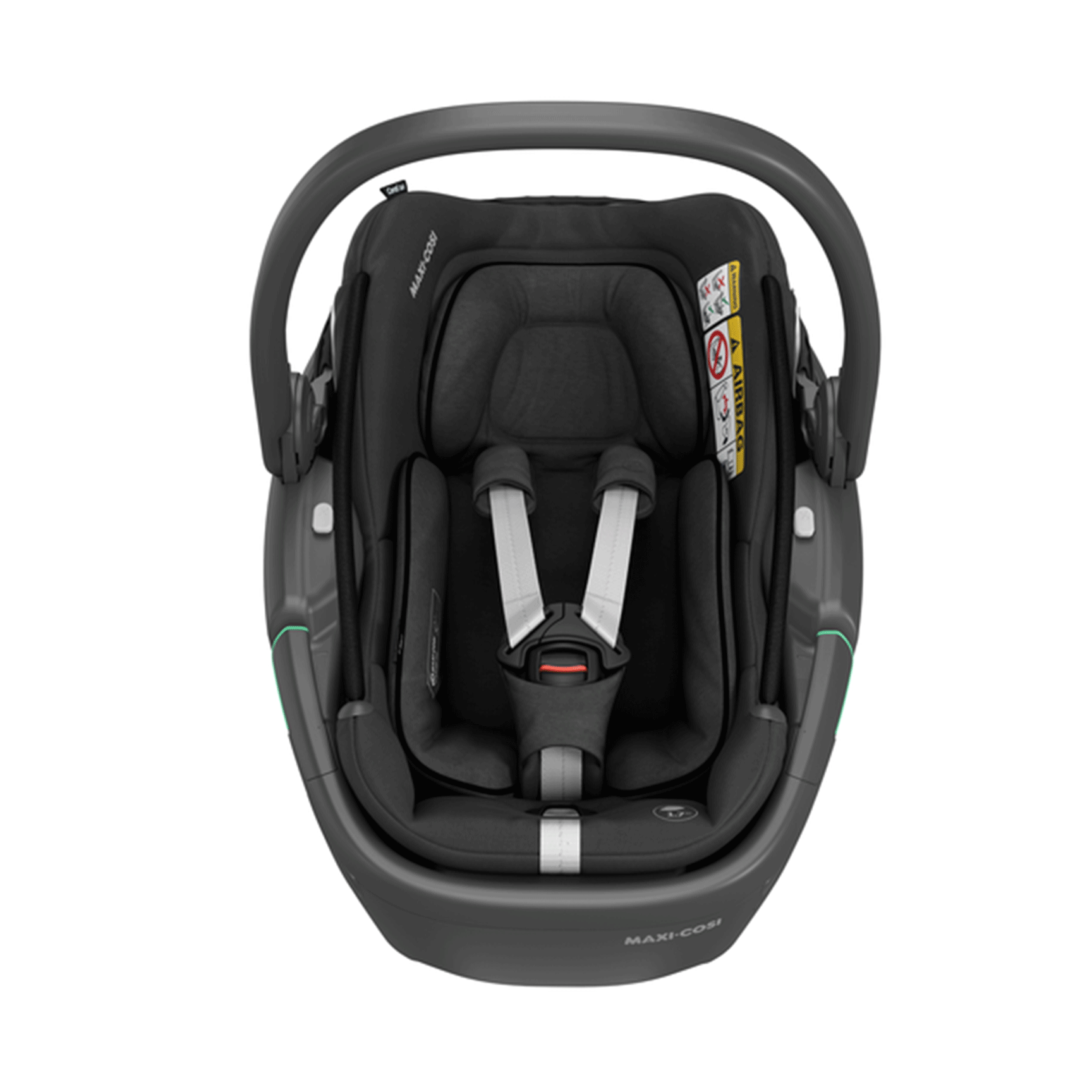 Maxi Cosi Coral 360 Car Seat Essential Black with Black Shell Baby Car Seats 8559672301-1 8712930178187