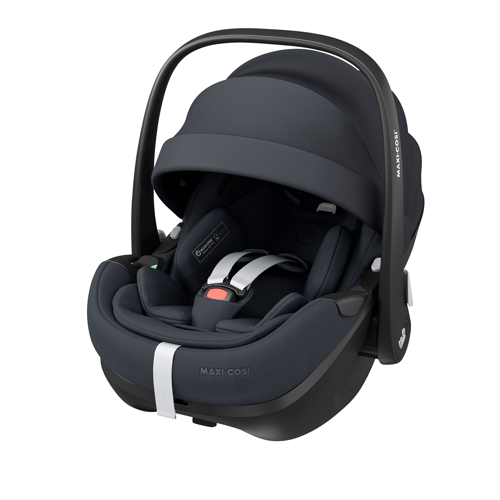 Maxi-Cosi Pebble 360 Pro & Familyfix 360 Pro in Essential Graphite Baby Car Seats KF54700000 8712930186588