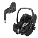 Maxi-Cosi Pebble Pro & FamilyFix3 Bundle Essential Black Baby Car Seats 7757-ESS-BLK 8712930155317
