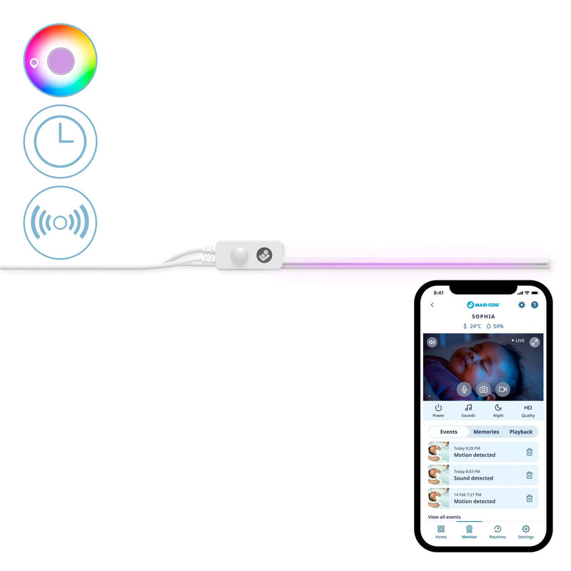 Maxi-Cosi Glow under crib Light Baby Monitors 3202172000 3220660340637