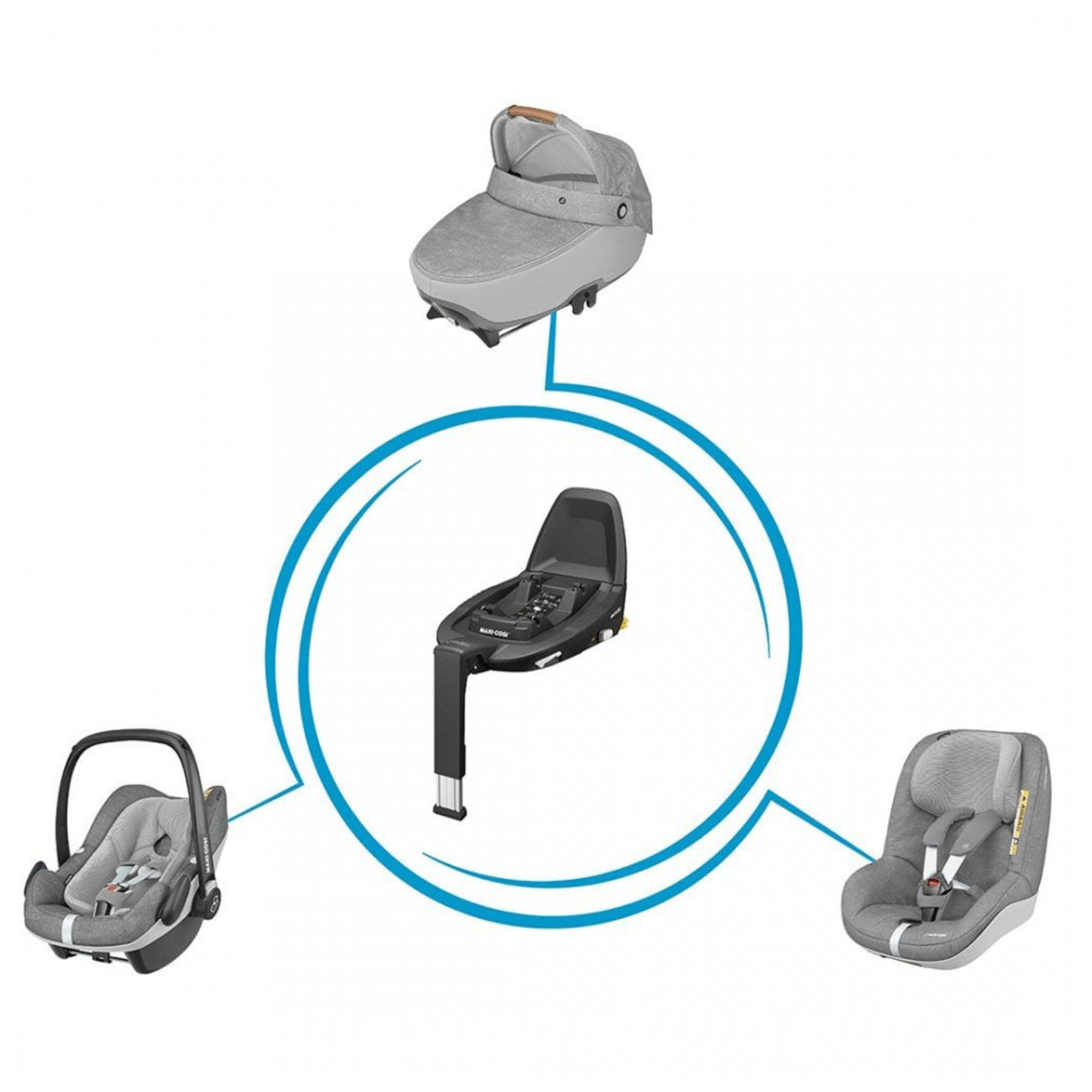 Maxi-Cosi FamilyFix 3 Base Car Seat Bases 8786010110 8712930161851