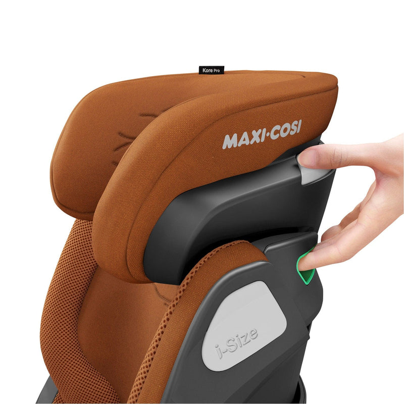 Maxi-Cosi Kore Pro i-Size Car Seat Authentic Cognac Highback Booster Seats 8741650110