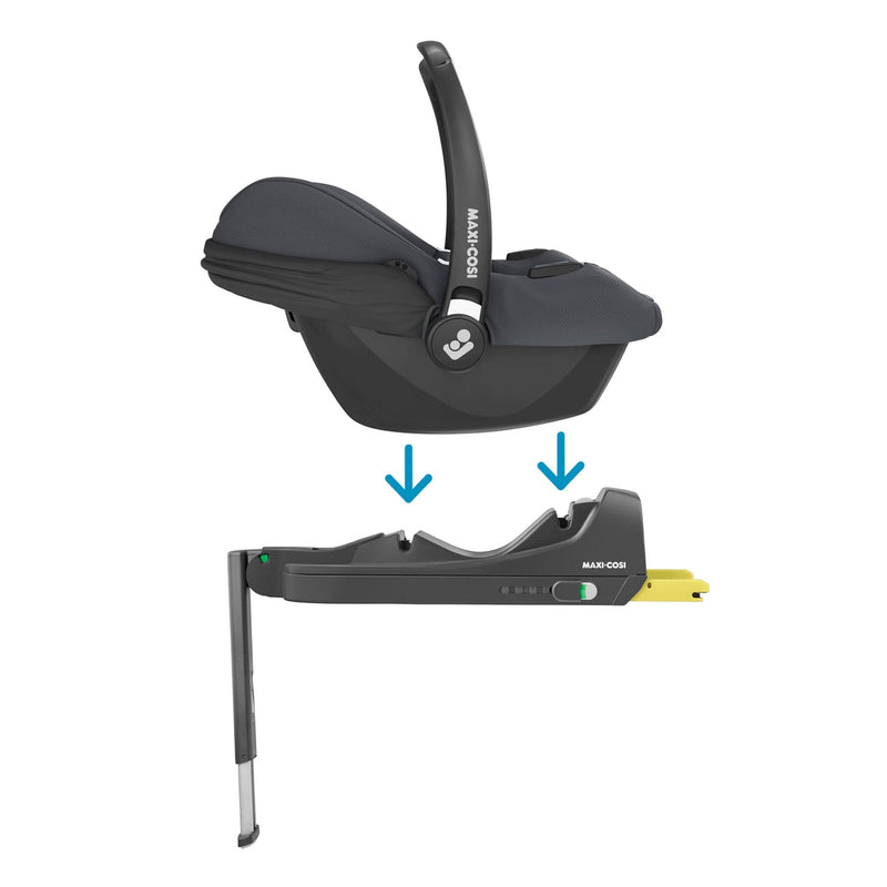 Maxi-Cosi CabrioFix i-Size Car Seat with Base in Essential Graphite i-Size Car Seats CAB-GRA-10974