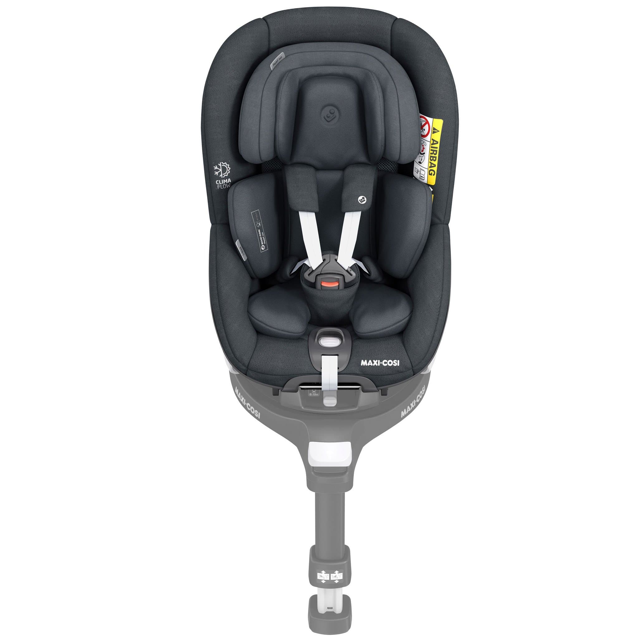 Maxi Cosi Pearl 360 Car Seat Authentic Graphite i-Size Car Seats 8045550110 8712930170334