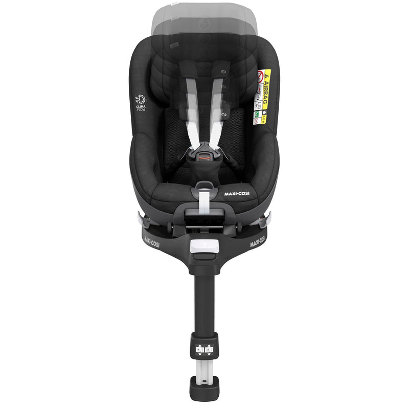 Maxi Cosi Pearl 360 & Family Fix 360 Base Bundle Authentic Black i-Size Car Seats 8340-AUT-BLK 8712930170310