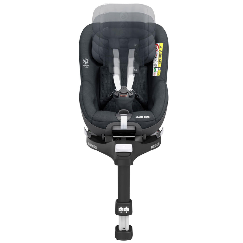 Maxi Cosi Pearl 360 & Family Fix 360 Base Bundle Authentic Graphite i-Size Car Seats 8341-AUT-GRA 8712930170334