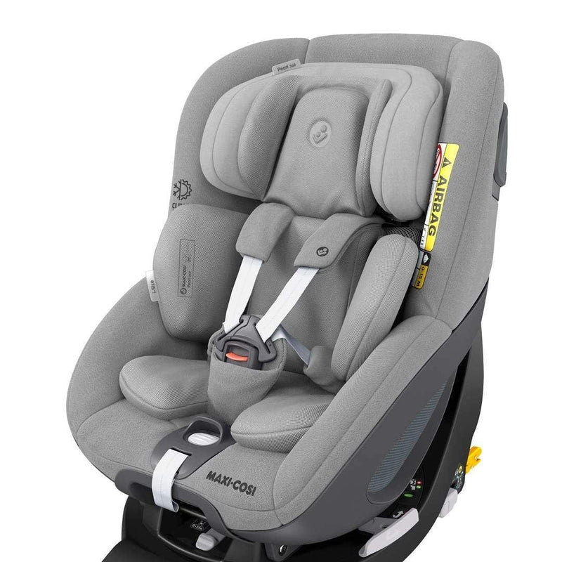 Maxi Cosi Pearl 360 & Family Fix 360 Base Bundle Authentic Grey i-Size Car Seats 10713-AUT-GRY