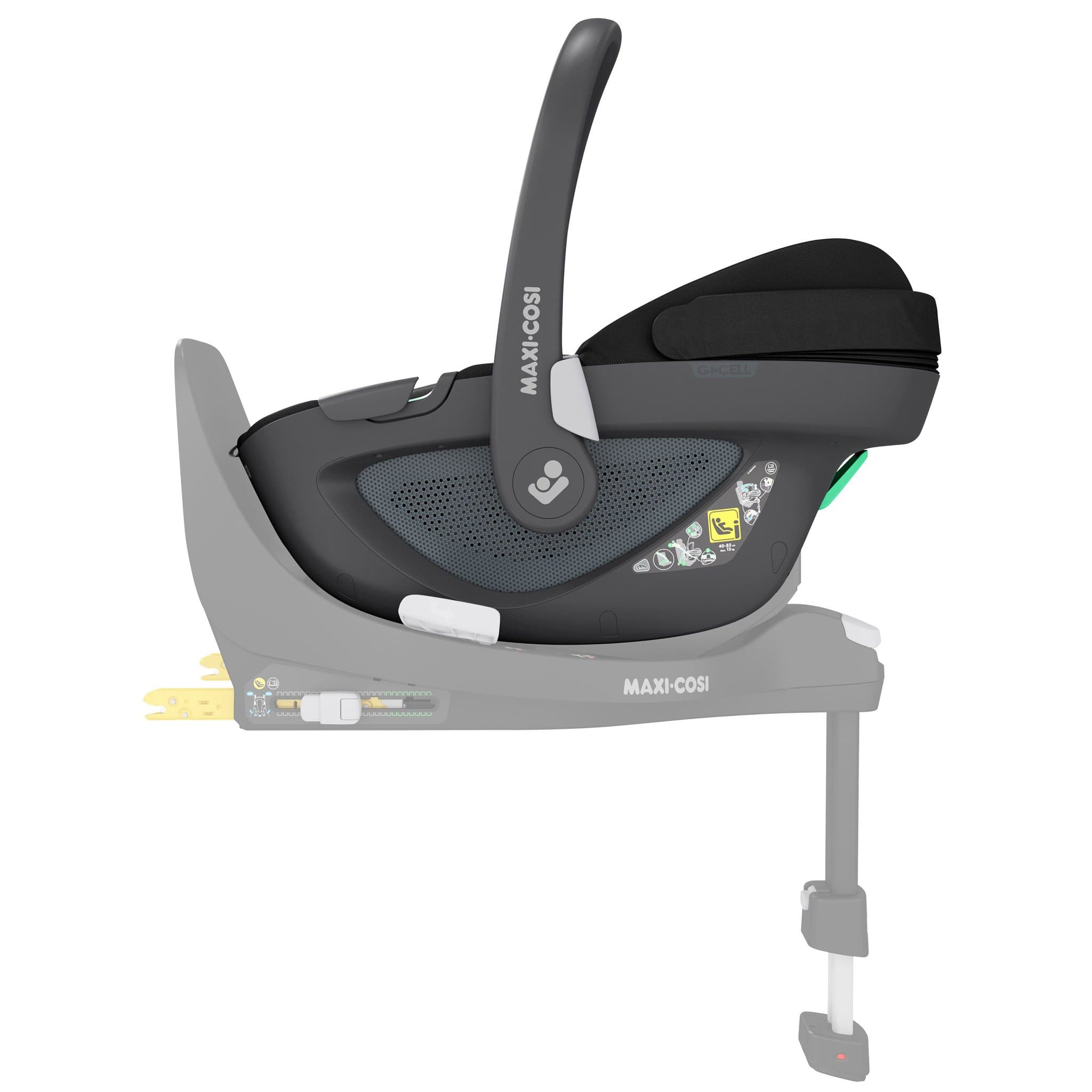 maxi cosi pebble plus dimensions Maxi-Cosi Pebble 360 Car Seat Essential Black