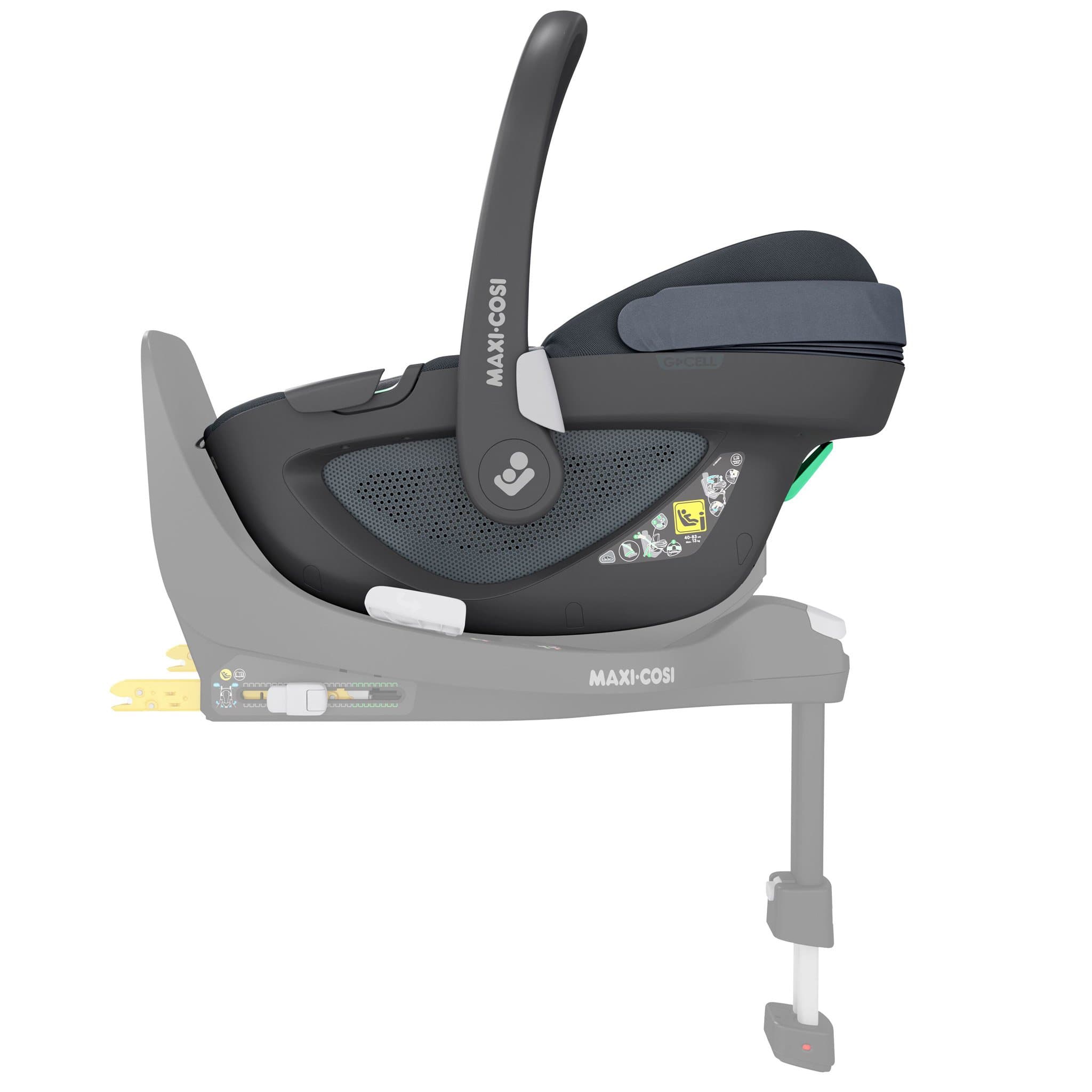 Maxi Cosi Pebble 360 Car Seat Essential Graphite i-Size Car Seats 8044750300 8712930170525