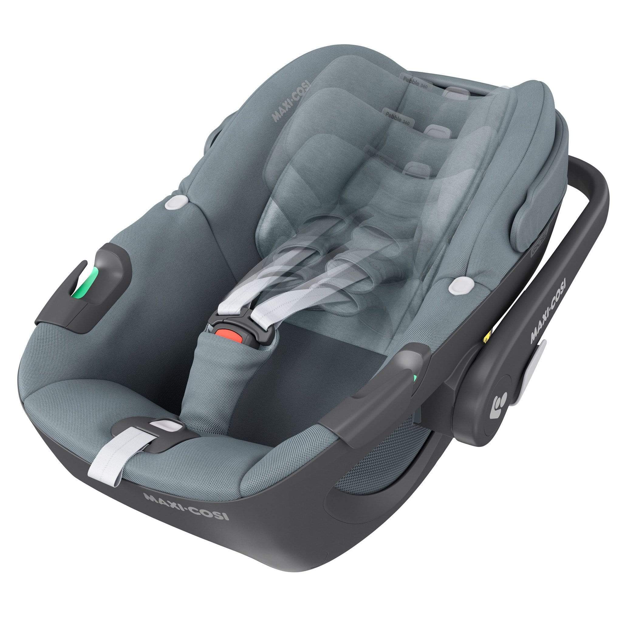 Maxi Cosi Pebble 360 Car Seat Essential Grey i-Size Car Seats 8044050300 8712930170549