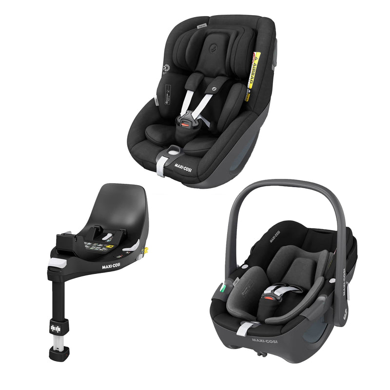 Maxi-Cosi Pebble 360, Pearl 360 & Familyfix 360 Base Bundle KF52100000