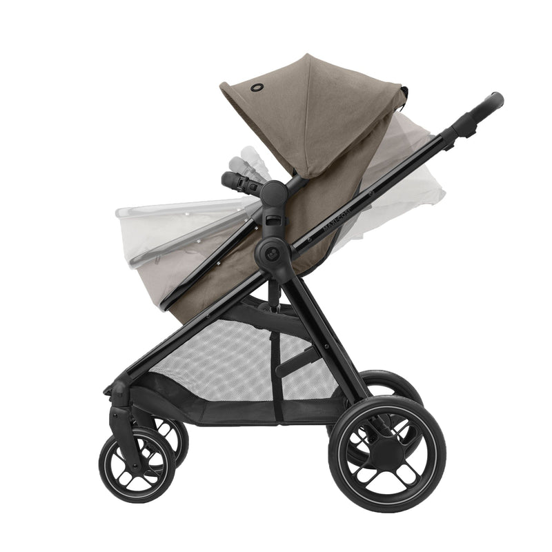 Maxi-Cosi Zelia 3 Luxe in Twillic Truffle Pushchairs & Buggies 1210470300 3220660337972