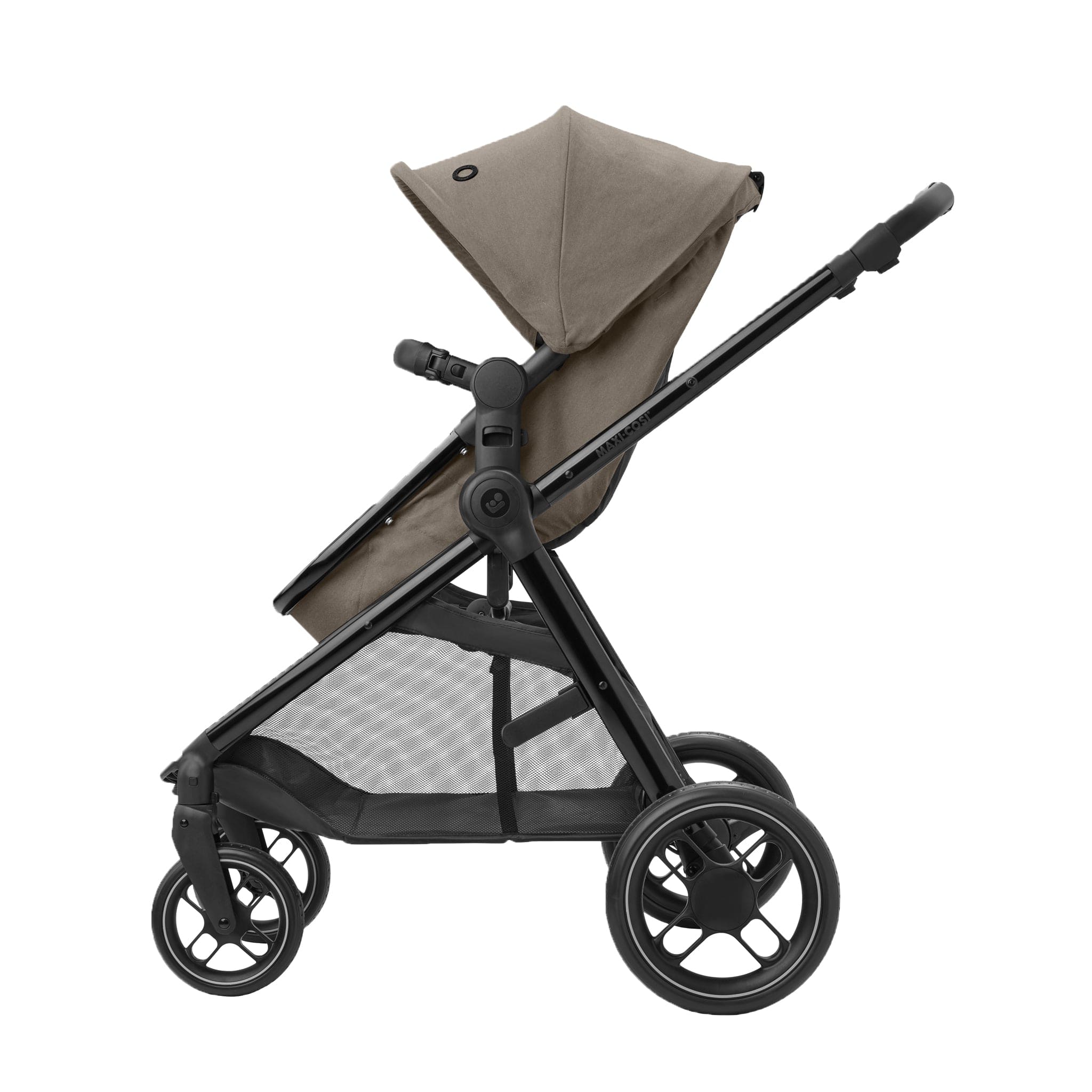 Maxi-Cosi Zelia Luxe with Cabriofix i-Size Travel System in Twillic Truffle Pushchairs & Buggies 11076-TWI-TRU 3220660337972