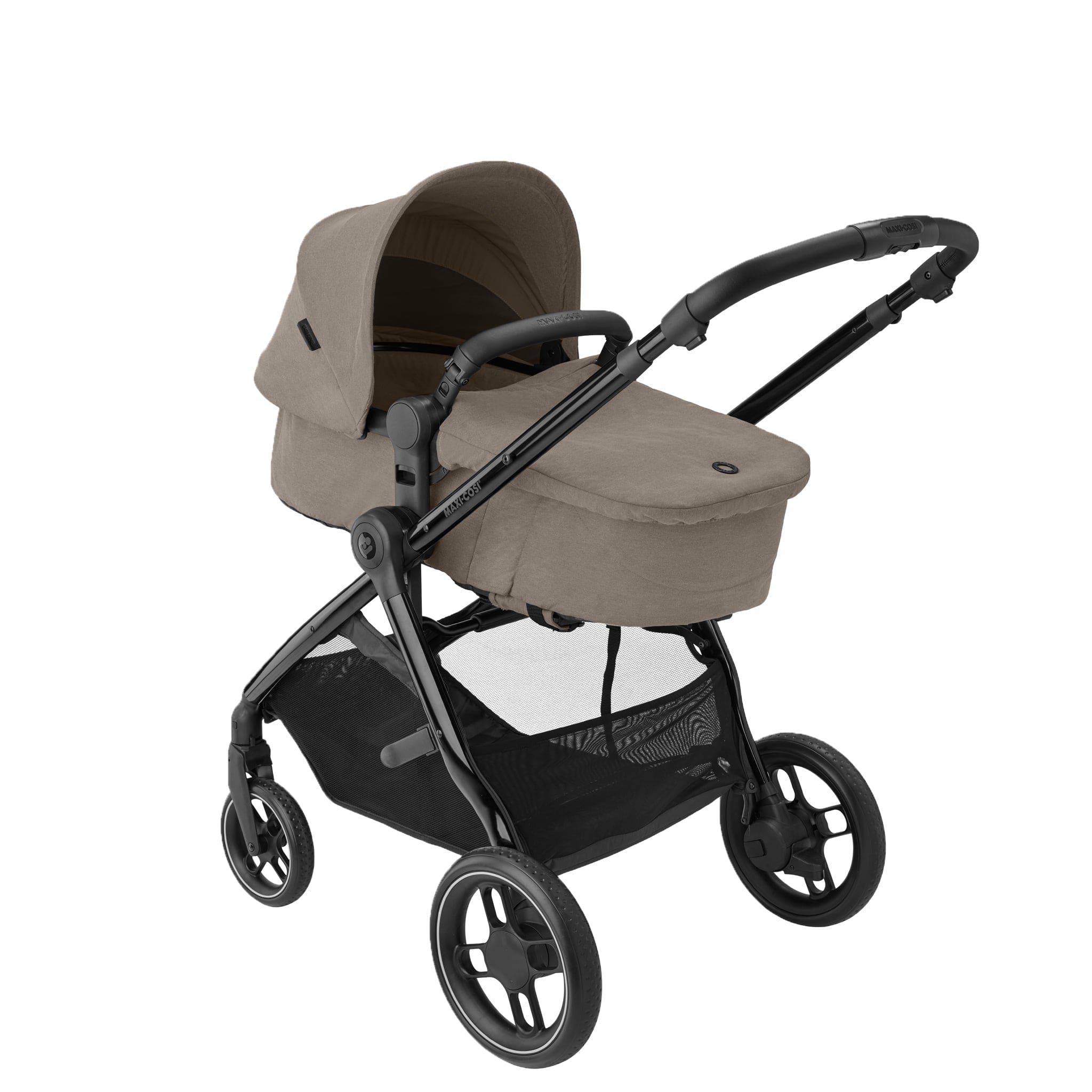 Maxi-Cosi Zelia Luxe with Cabriofix i-Size Travel System in Twillic Truffle Pushchairs & Buggies 11076-TWI-TRU 3220660337972