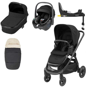 You added <b><u>Maxi-Cosi Adorra Luxe Pebble 360 Travel System & Base in Twillic Black</u></b> to your cart.