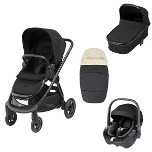 You added <b><u>Maxi-Cosi Adorra Luxe Pebble 360 Travel System in Twillic Black</u></b> to your cart.