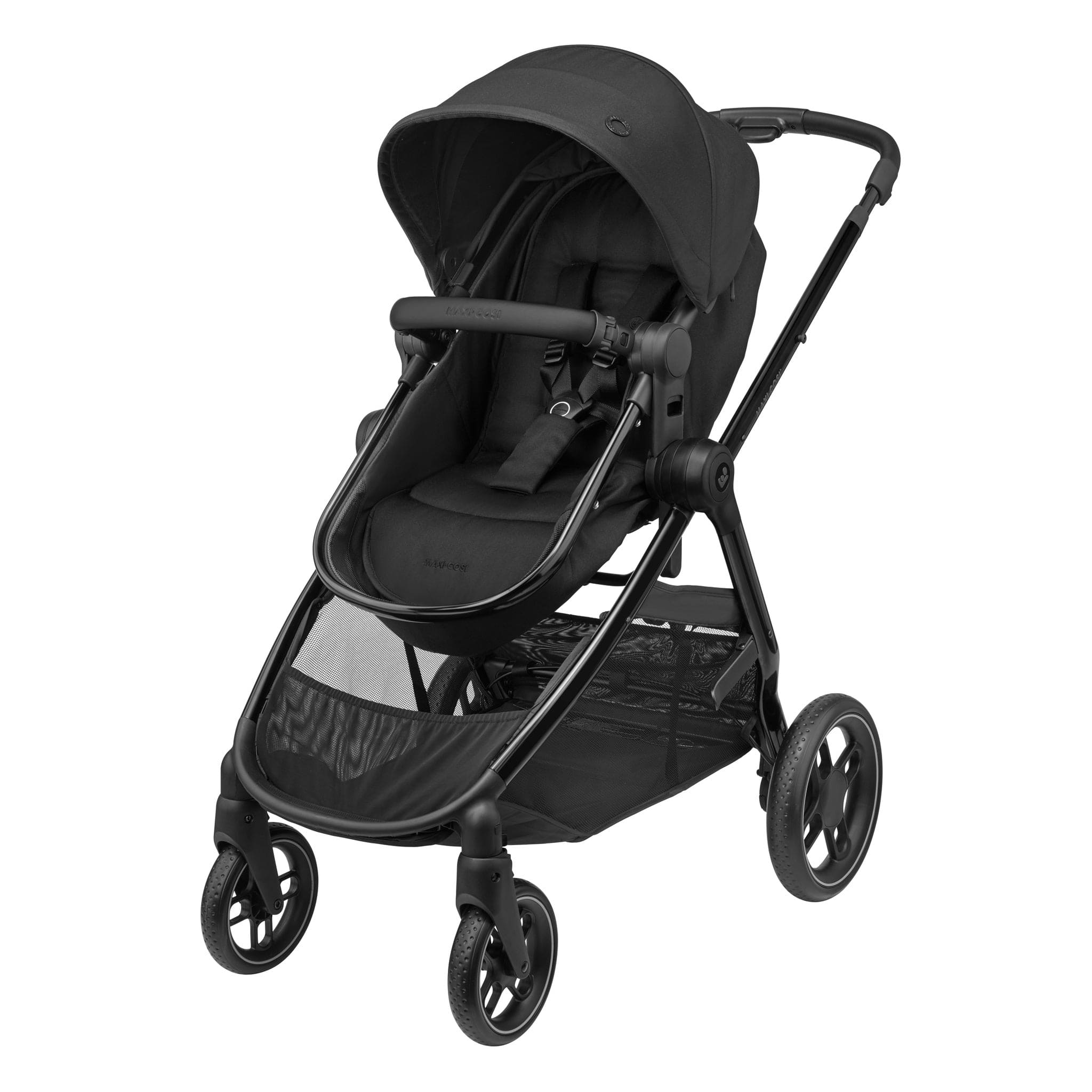 Maxi-Cosi Zelia Luxe with Cabriofix i-Size & Base Travel System in Twillic Black Travel Systems 11071-TWI-BLK 8712930175056