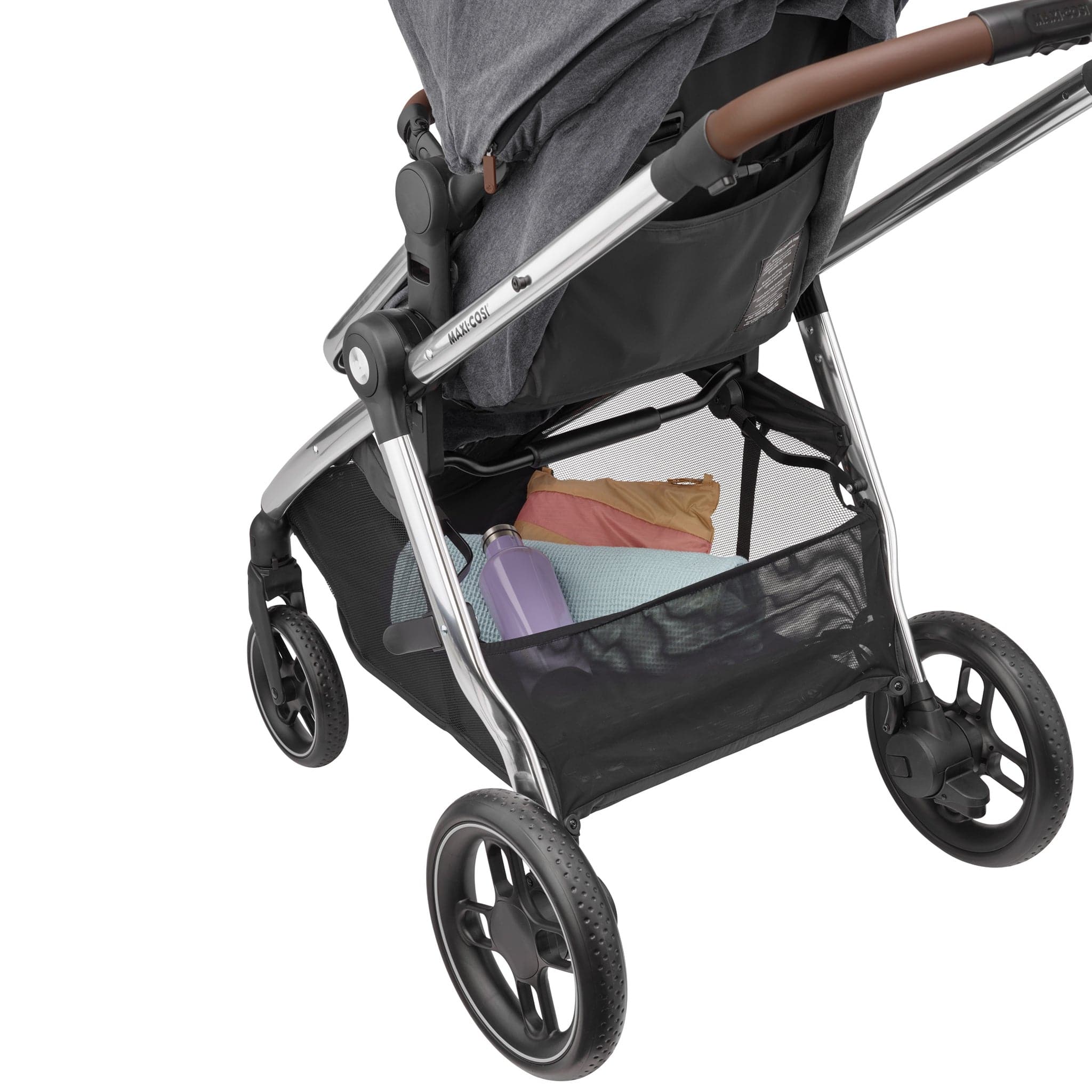 Maxi-Cosi Zelia Luxe with Cabriofix i-Size & Base Travel System in Twillic Grey Travel Systems 11072-TWI-GRY 3220660337965