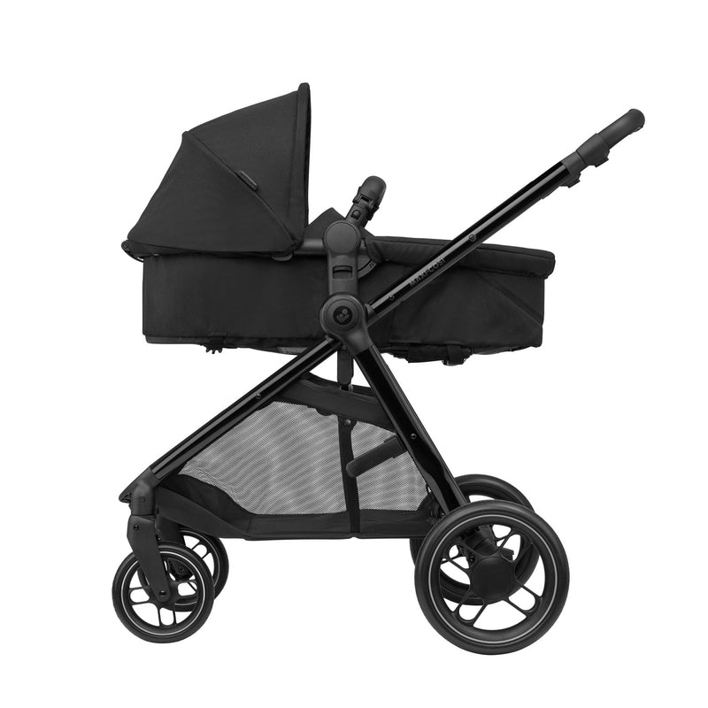 Maxi-Cosi Zelia Luxe with Cabriofix i-Size Travel System in Twillic Black Travel Systems 11074-TWI-BLK 8712930175056