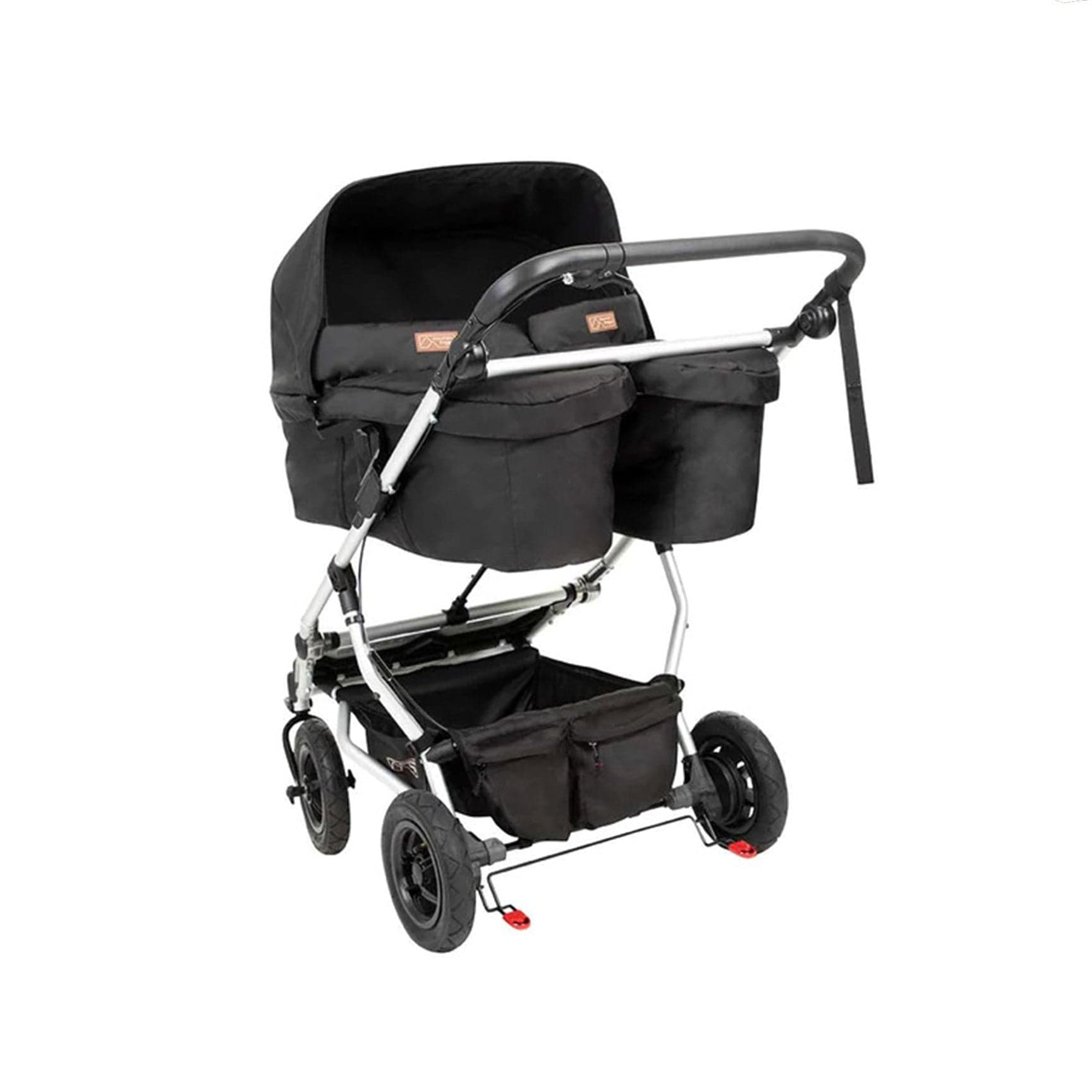Mountain Buggy Twin Carrycot Plus in Black Chassis & Carrycots MB-CCPDTWIN-V3.2