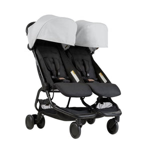 You added <b><u>Mountain Buggy Nano Duo Double Stroller Silver</u></b> to your cart.