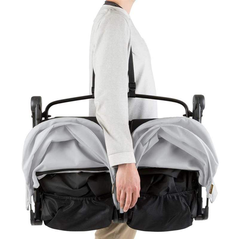 Mountain Buggy Nano Duo Double Stroller Silver