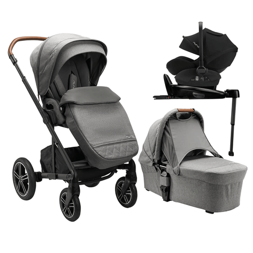 Nuna MIXX NEXT Generation ARRA Bundle - Granite Travel Systems Z2BNMIXX1009UK 8719743749054