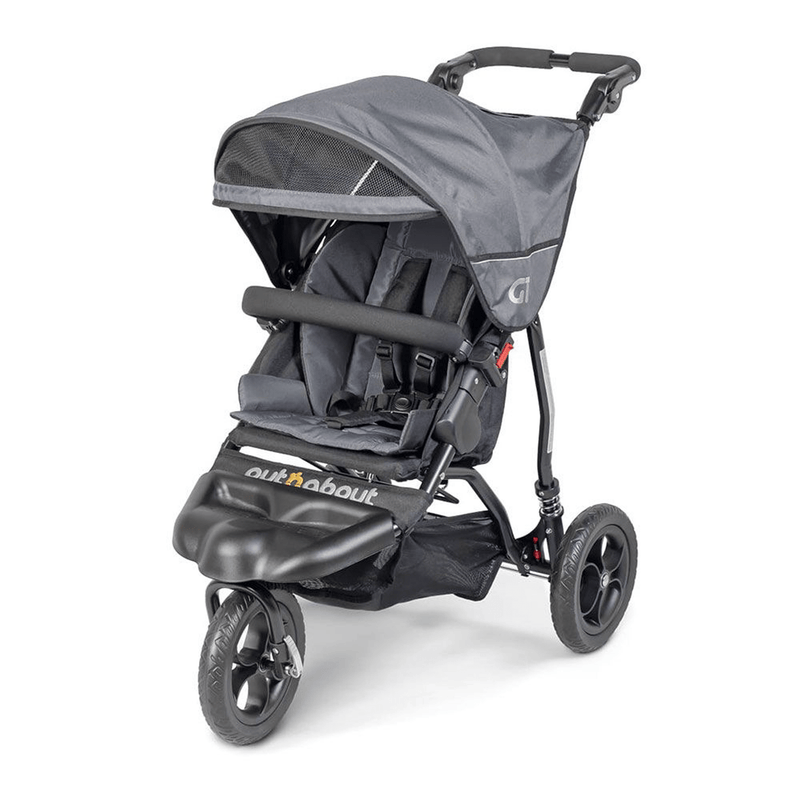 Out n About GT Single Stroller Steel Grey