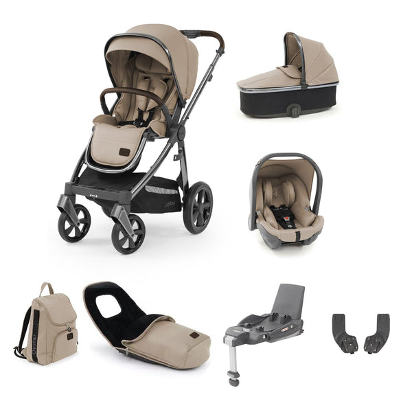 Babystyle Oyster 3 Luxury 7 Piece with Car Seat Bundle in Butterscotch Travel Systems 13496-BTS 5060711564630