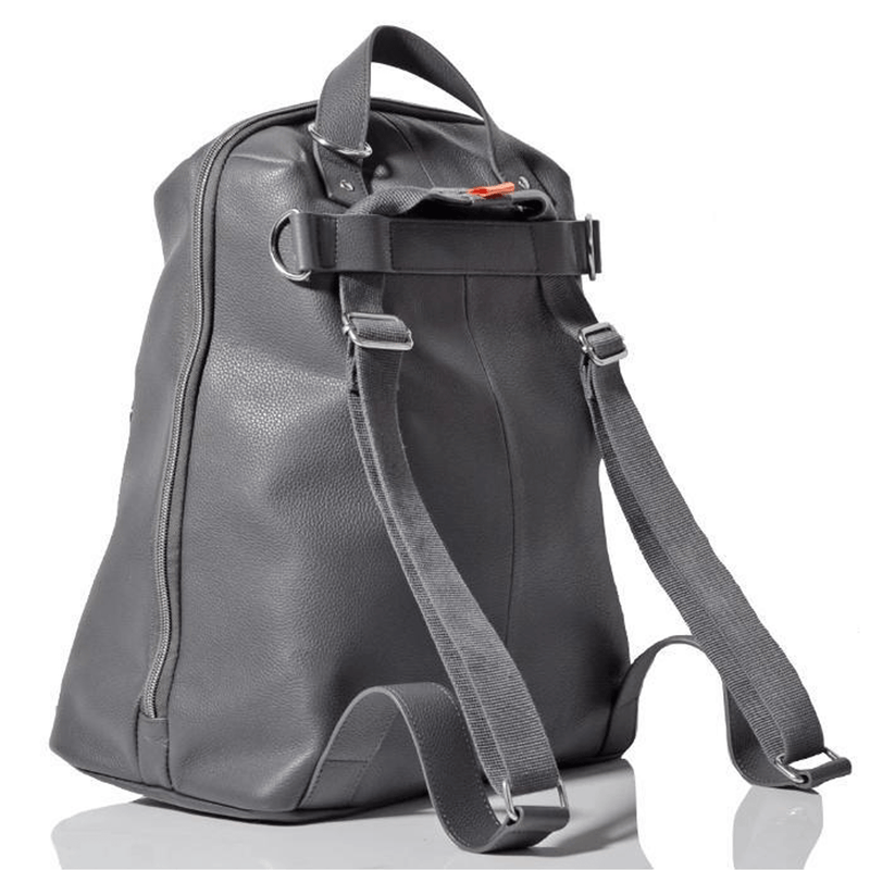 PacaPod Hartland Leather Changing Bag Pewter Changing Bags PL0032