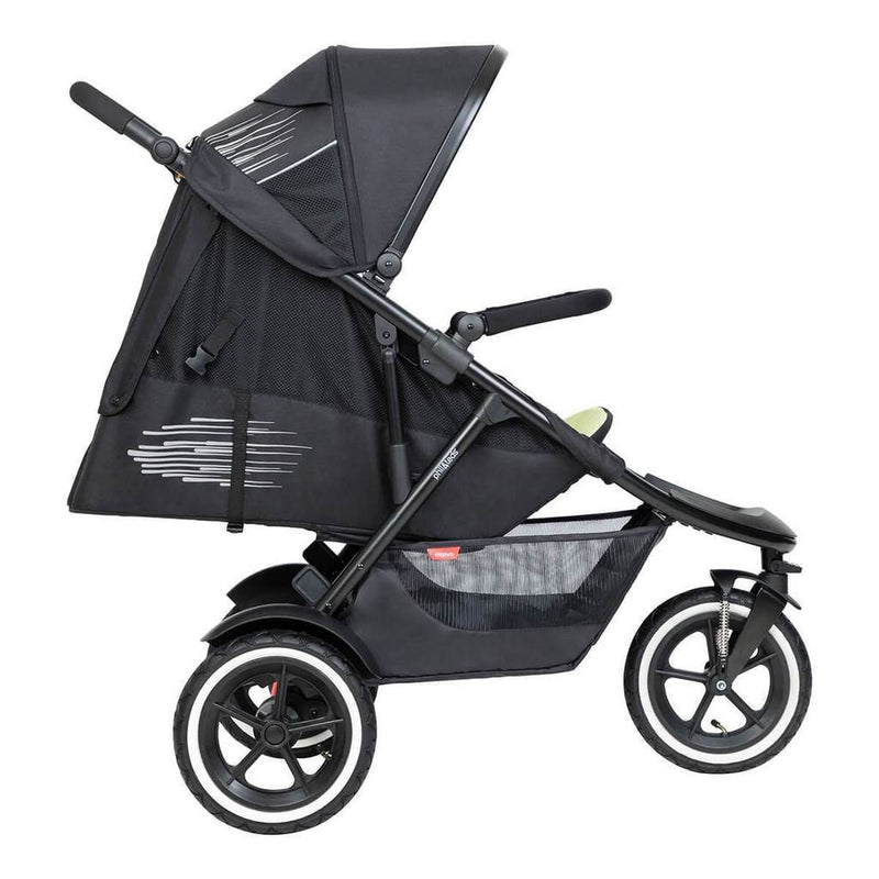 Phil & Teds Sport and Carrycot in Black 3 Wheelers 12369-BLK 9420015766998