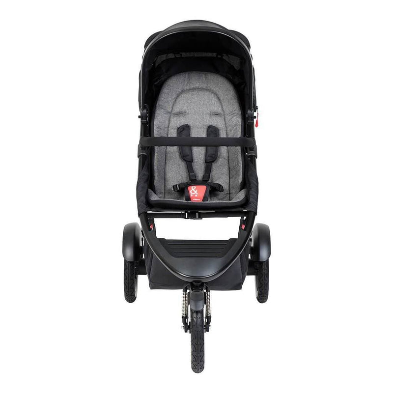 Phil & Teds Sport and Carrycot in Charcoal 3 Wheelers 12369-CHA 9420015767001