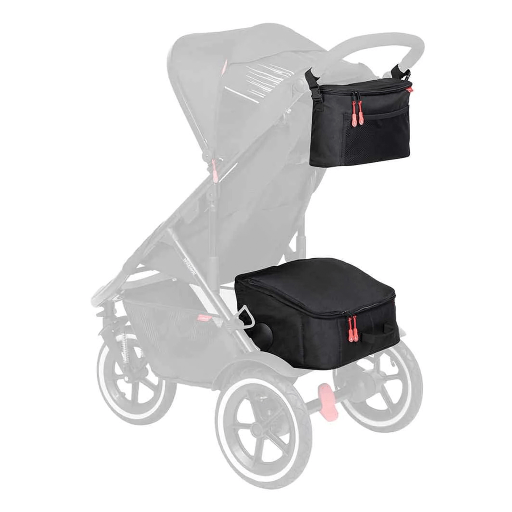 Phil & Teds Igloo Inline Storage in Black Buggy Accessories PT-STORAGEIGLOO-V6-5 9420015767322
