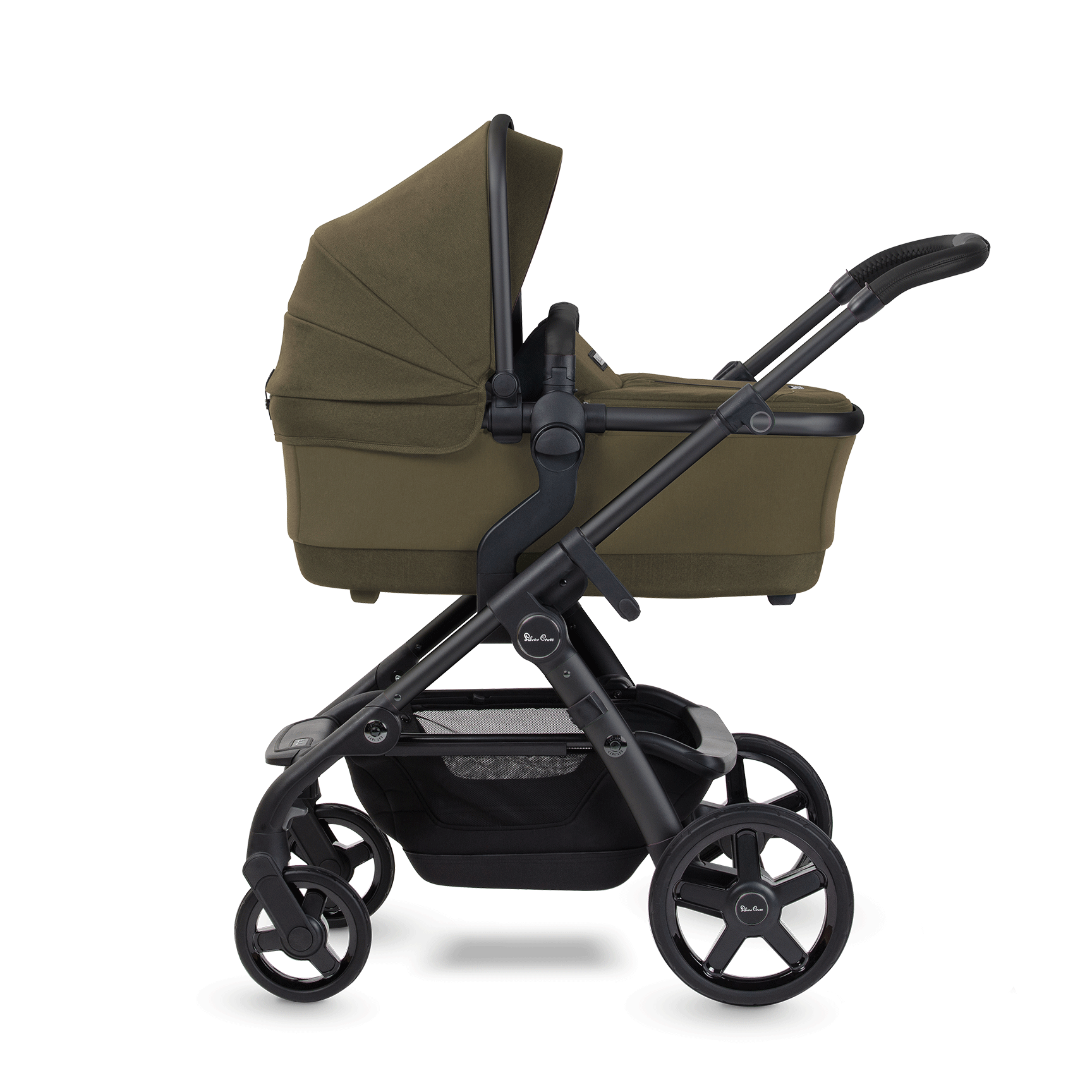 Henley silver cross pram sales