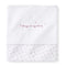 Silver Cross Floral Coverlet Follow Your Dreams