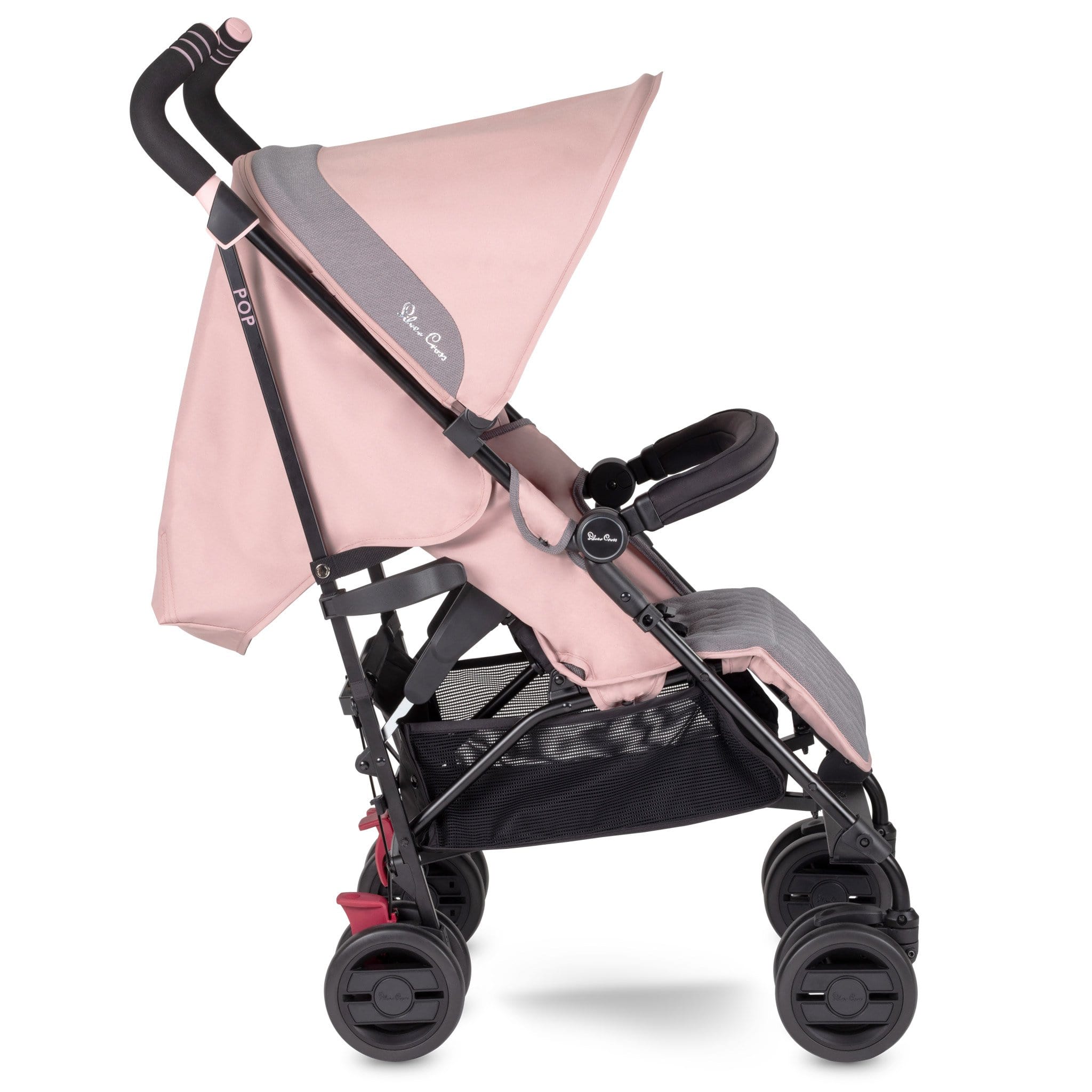 Silver Cross Pop Stroller With Free Footmuff in Bloom Pushchairs & Buggies