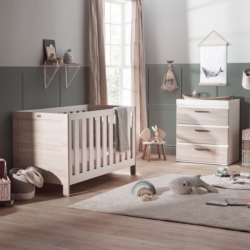 Silver Cross Finchley Oak 2-Piece Dresser Roomset Silver Cross Roomsets 8232-FIN 5055836924285