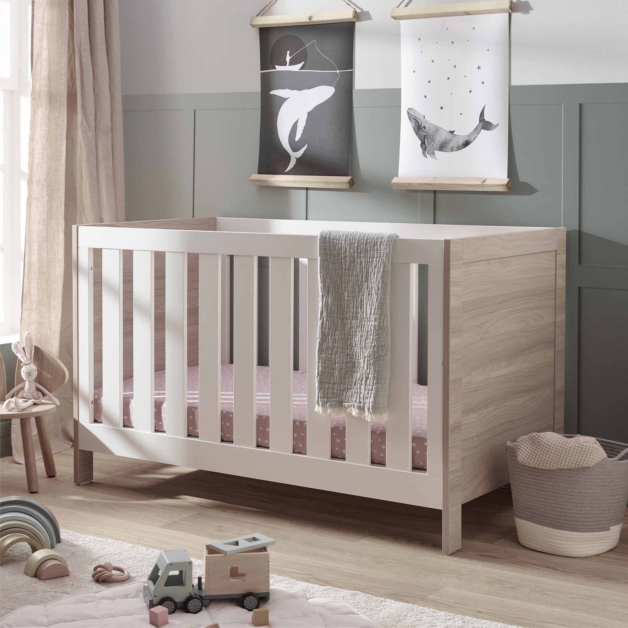 Silver Cross Finchley Oak 3-Piece Nursery Roomset Silver Cross Roomsets 8234-FIN 5055836924209