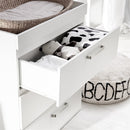 Silver Cross Finchley White 2-Piece Dresser Roomset Silver Cross Roomsets