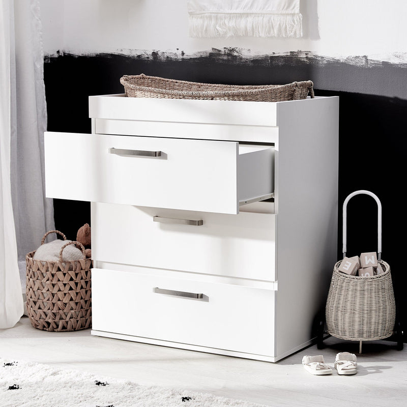 Silver Cross Finchley White 2-Piece Dresser Roomset Silver Cross Roomsets