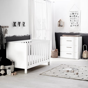 You added <b><u>Silver Cross Finchley White 2-Piece Dresser Roomset</u></b> to your cart.