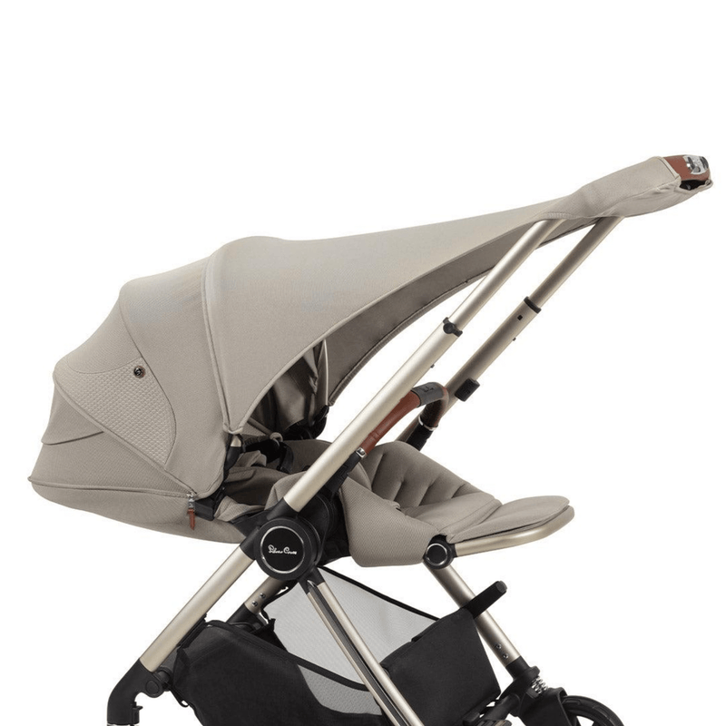 Silver Cross Dune Travel System with First Bed Folding Carrycot in Stone Travel Systems KTDT.ST4