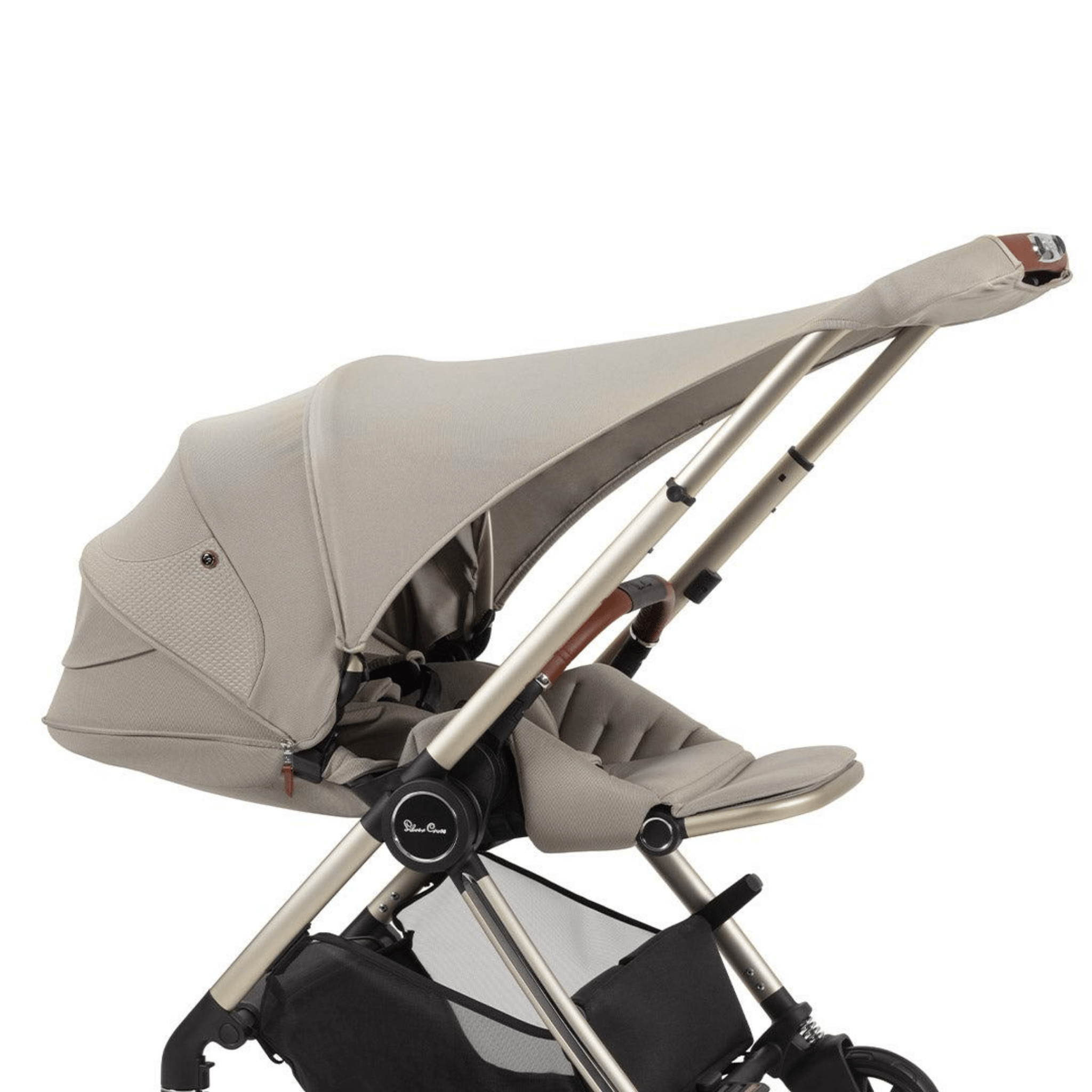Silver Cross Dune Travel System with Folding Carrycot in Stone Travel Systems KTDT.ST3