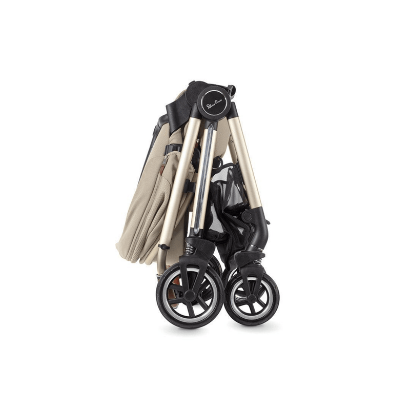 Silver Cross Dune Ultimate Travel System with First Bed Folding Carrycot in Stone Travel Systems KTDU.ST4