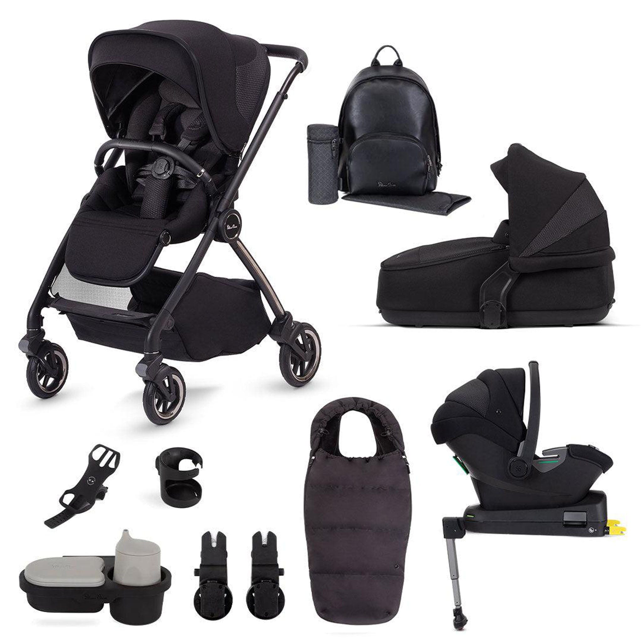 Silver Cross Dune Ultimate Travel System with Folding Carrycot in Space Travel Systems KTDU.SP3