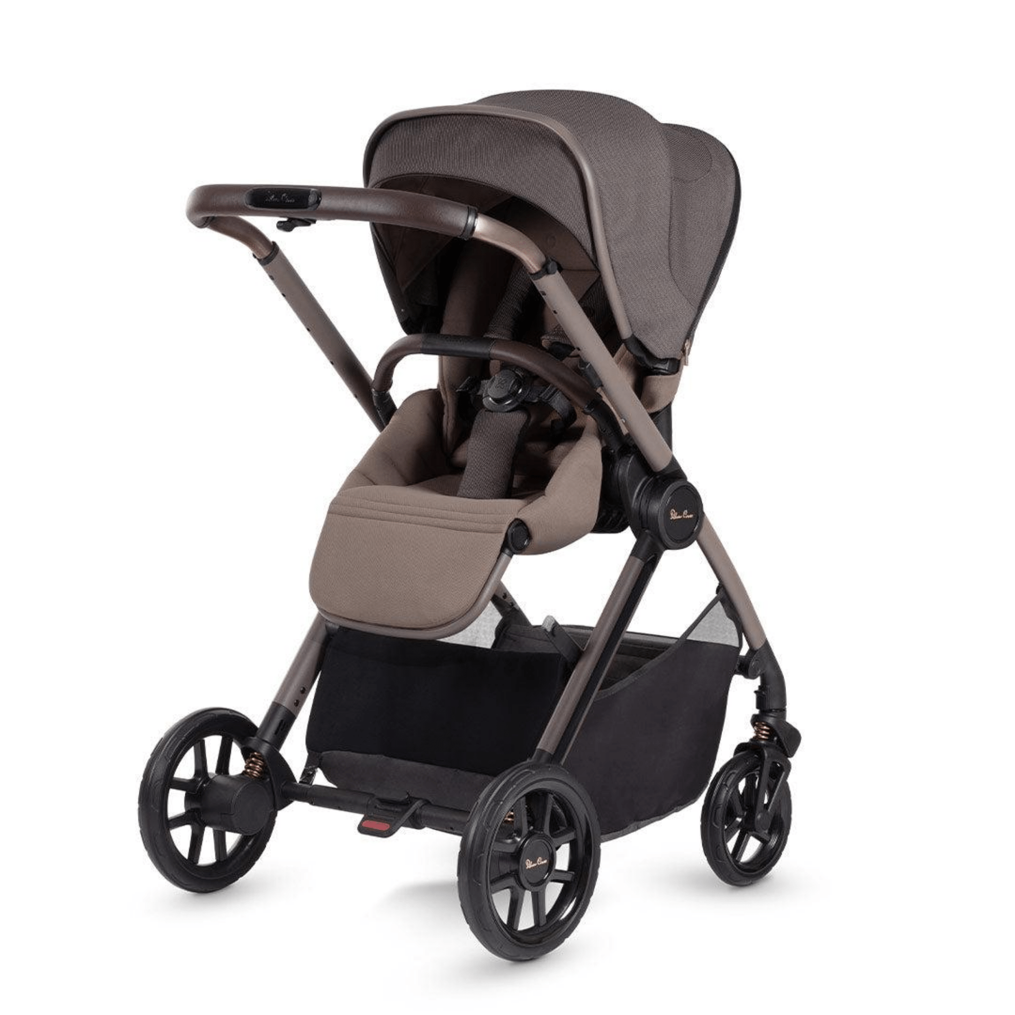 Silver Cross Reef Travel System with First Bed Folding Carrycot in Earth Travel Systems KTRT.EA4 5055836923530