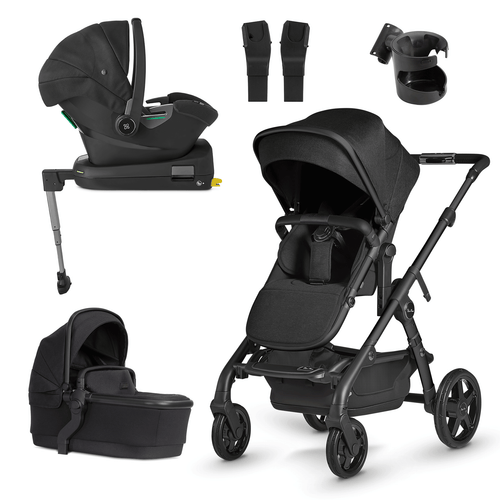 Silver Cross Wave & Travel Pack in Onyx Travel Systems KTWT.OX 5055836926098